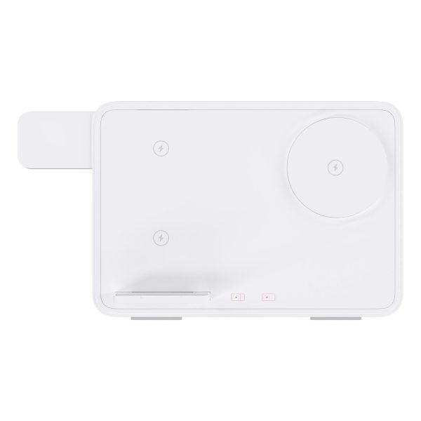 15W Magnetic Wireless Charger With Night Light - White - Image 12
