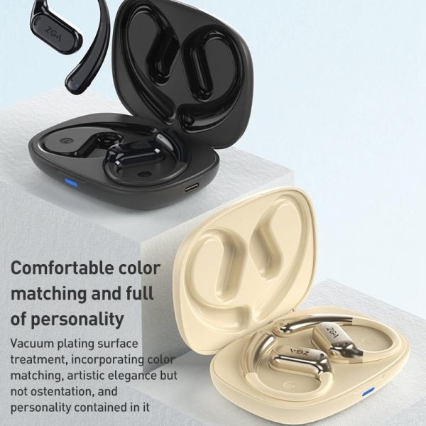 Wireless Bluetooth Earphone Ear-mounted - White - Image 10