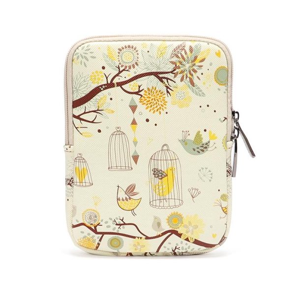 Universal Cartoon Tablet Sleeve Bag - Business Edition - Grey - For Amazon Kindle 6 Inch Vertical