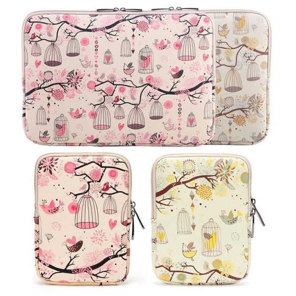 Universal Cartoon Tablet Sleeve Bag - Business Edition - Grey - For Amazon Kindle 6 Inch Vertical - Image 3
