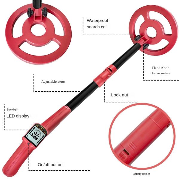 Outdoor Treasure Hunter Metal Detector for Kids - Science Toy - Light Green - Image 7