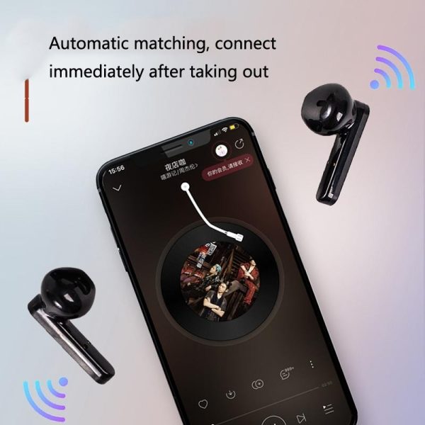 Wireless In-ear Earphone with Touch Control and Led Display - Bluetooth 5.0 - White - Image 7