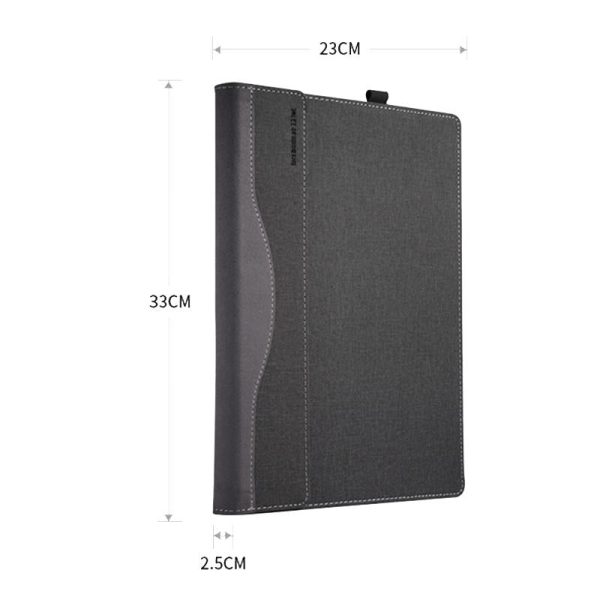 Protective Leather Case for Huawei Honor Magicbook - Slim Design - Wine Red - Image 4