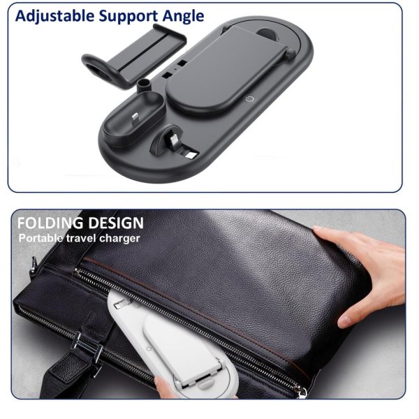 3 In 1 Wireless Charger For Phone Watch And Airpods - Image 5