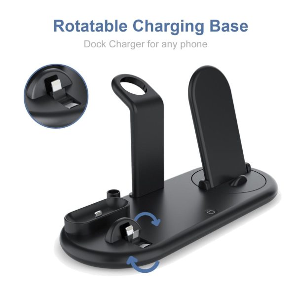3 In 1 Wireless Charger For Phone Watch And Airpods - Image 6