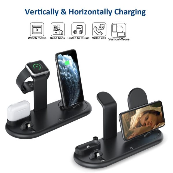 3 In 1 Wireless Charger For Phone Watch And Airpods - Image 7