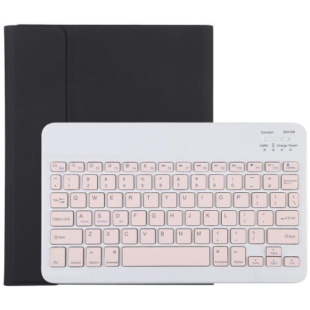 Bluetooth Tablet Case For Ipad Pro 11 With Detachable Microfiber Leather Pen Slot & Holder - Black