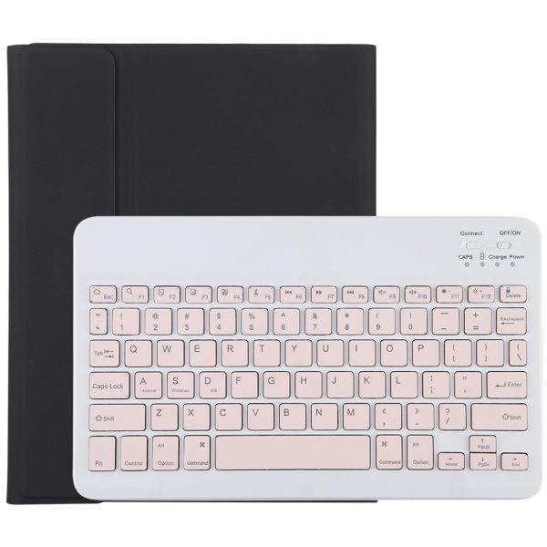 Bluetooth Tablet Case For Ipad Pro 11 With Detachable Microfiber Leather Pen Slot & Holder - Black