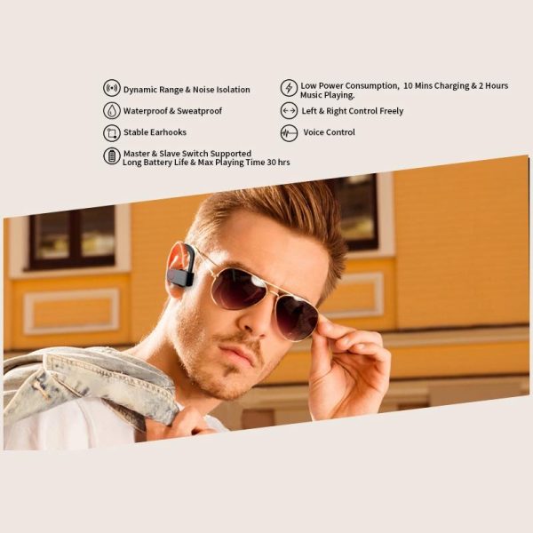 Jho-a9 Tws Wireless Bluetooth Earphones with Charging & Storage Bag - Image 10
