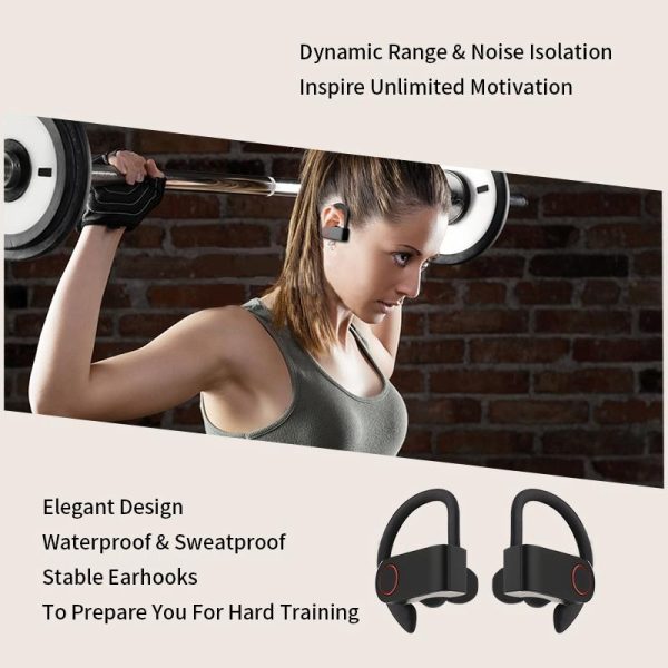 Jho-a9 Tws Wireless Bluetooth Earphones with Charging & Storage Bag - Image 11