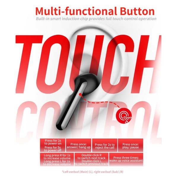 Waterproof Wireless Bluetooth Earphones - Stereo 5.0 - Black - Image 9