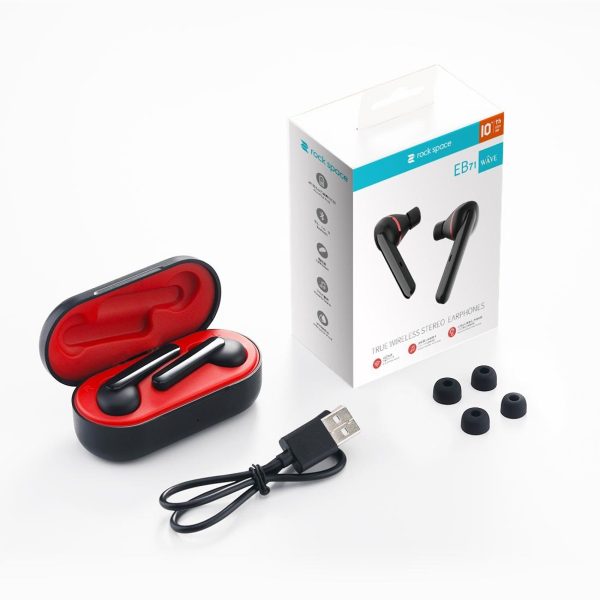 Waterproof Wireless Bluetooth Earphones - Stereo 5.0 - Black - Image 10
