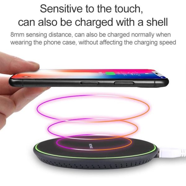 10W Fast Wireless Charger For Android & Iphone - Image 5