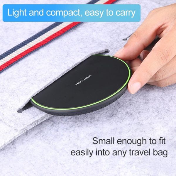10W Fast Wireless Charger For Android & Iphone - Image 7