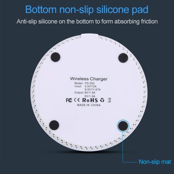 10W Fast Wireless Charger For Android & Iphone - Image 8