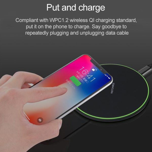 10W Fast Wireless Charger For Android & Iphone - Image 9