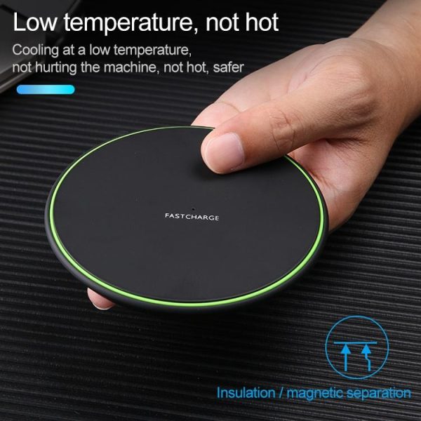 10W Fast Wireless Charger For Android & Iphone - Image 10
