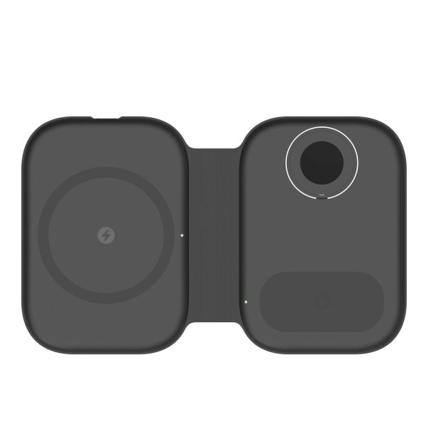 15W 3 In 1 Magnetic Wireless Charger For Iphone Apple Watch Airpods - Image 3