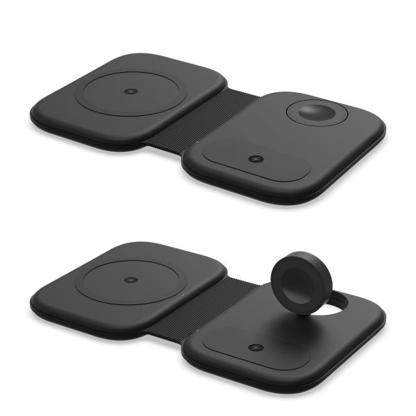15W 3 In 1 Magnetic Wireless Charger For Iphone Apple Watch Airpods - Image 5