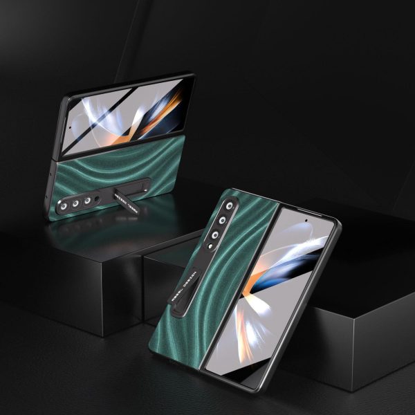 Galactic Pattern Phone Case for Samsung Galaxy z Fold 4 5g - Integrated Protection - Black - Image 4