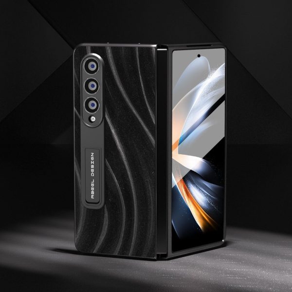 Galactic Pattern Phone Case for Samsung Galaxy z Fold 4 5g - Integrated Protection - Black - Image 8