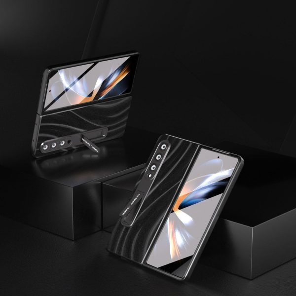 Galactic Pattern Phone Case for Samsung Galaxy z Fold 4 5g - Integrated Protection - Black - Image 9