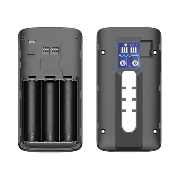 Smart Wifi Video Doorbell With Night Vision & Wide-Angle Camera - 720P Low Power Mobile Remote - Black - Image 6