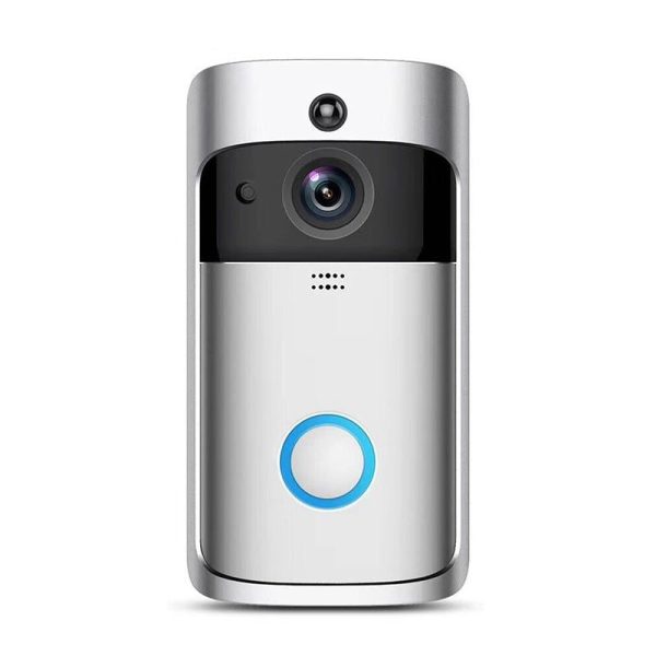 Smart Wifi Video Doorbell With Night Vision & Wide-Angle Camera - 720P Low Power Mobile Remote - Black - Image 15