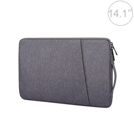 14.1 Inch Laptop Felt Sleeve Protective Case Carrying Bag - Dark Grey