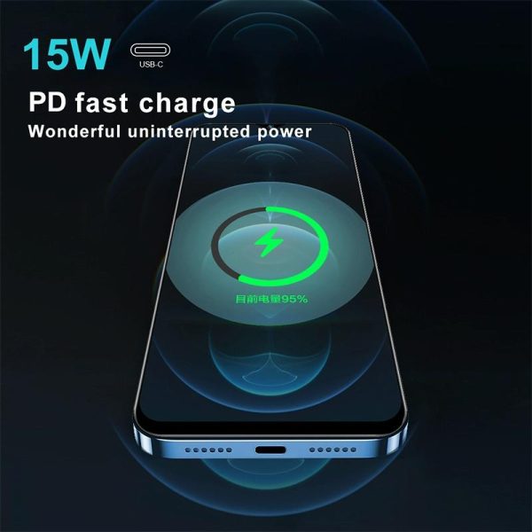15W Magnetic Wireless Charger For Refrigeration - Black - Image 7