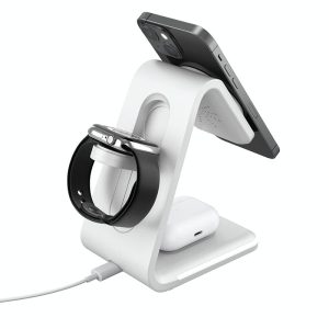 3 In 1 Magnetic Wireless Vertical Charger - Black - Image 11