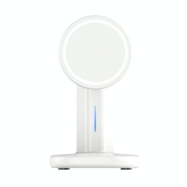 3 In 1 Magnetic Wireless Charger Stand 15W - Black - Image 12