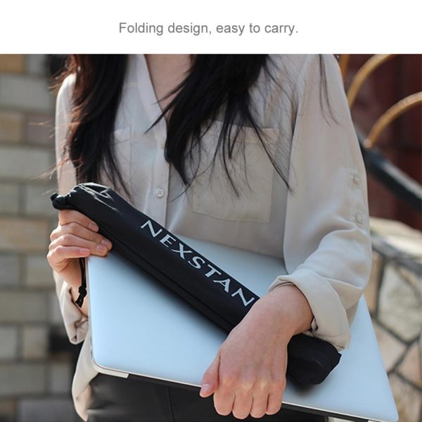 Adjustable Foldable Laptop Stand - Portable Desk Holder - Image 5