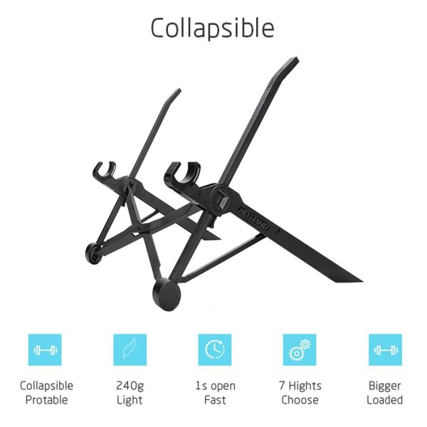 Adjustable Foldable Laptop Stand - Portable Desk Holder - Image 10