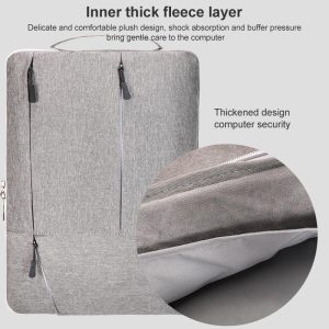 Portable Laptop Handbag - Fits 15.6-17 Inch - Casual Design - Pink - Image 6