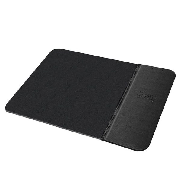 10W Qi Wireless Charger Mouse Pad 26.2 X 19.8 X 0.65Cm - Black - Image 3
