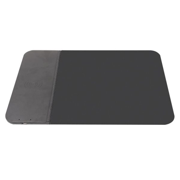 10W Qi Wireless Charger Mouse Pad 26.2 X 19.8 X 0.65Cm - Black - Image 5