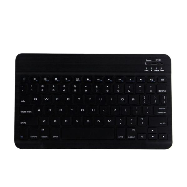 Bluetooth Keyboard & Leather Tablet Case For Ipad Pro 11 - Detachable Three-Gear Magnetic Sleep Function - Black - Image 4