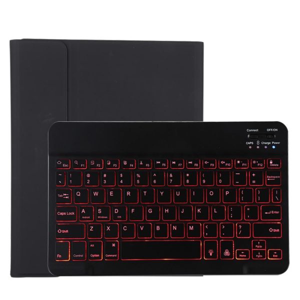Bluetooth Tablet Case For Ipad Pro 11 With Detachable Microfiber Leather Backlight Pen Slot & Holder - Black - Image 11