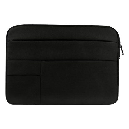 15.6 Inch Laptop Tablet Bag with Multiple Pockets - Portable and Durable - Black