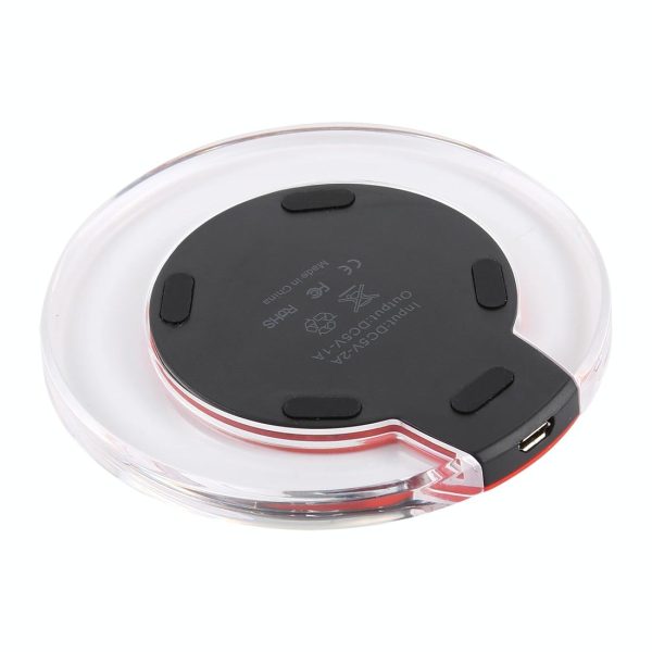 Ultra Thin Wireless Charger For Qi Standard Phones - Black - Image 4