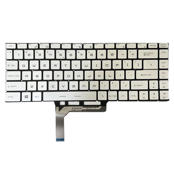 Backlit Laptop Keyboard for Msi Gs65 Series - us Version - Black - Image 9