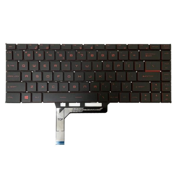 Backlit Laptop Keyboard for Msi Gs65 Series - us Version - Black - Image 15