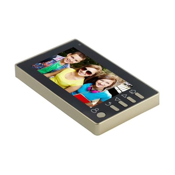 Smart Doorbell With 4.3 Tft Screen 3.0Mp Camera Night Vision Motion Detection And 32Gb Tf Card Support - Black - Image 14