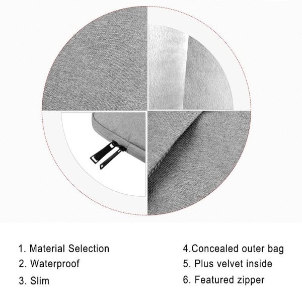 Versatile Laptop and Tablet Bag for Business - Black - Image 9