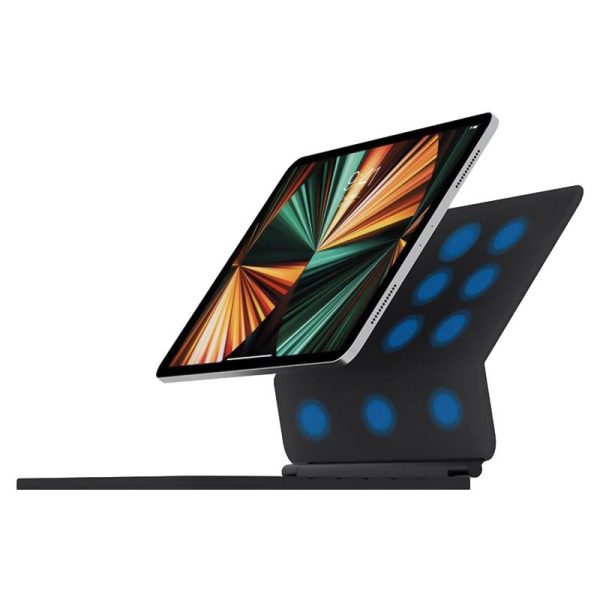 Magic Bluetooth Keyboard Leather Case For Ipad Pro 11 - Black - Image 2