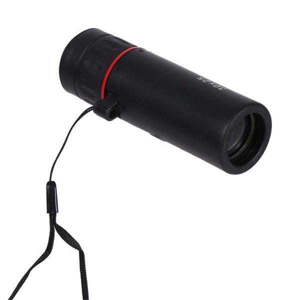 Portable Mini Monocular Telescope - 30X25 - Black - Image 4