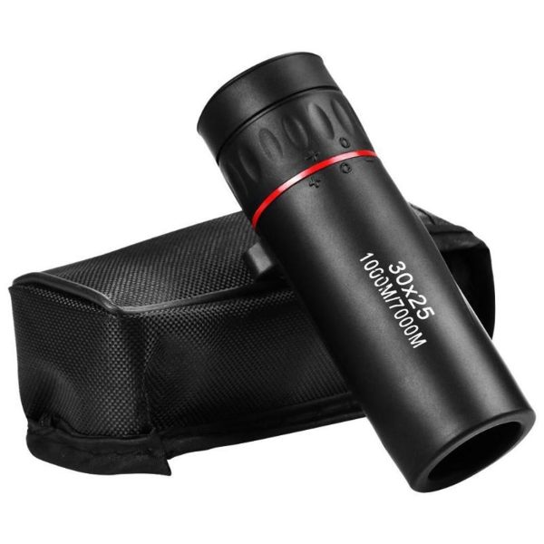 Portable Mini Monocular Telescope - 30X25 - Black - Image 8