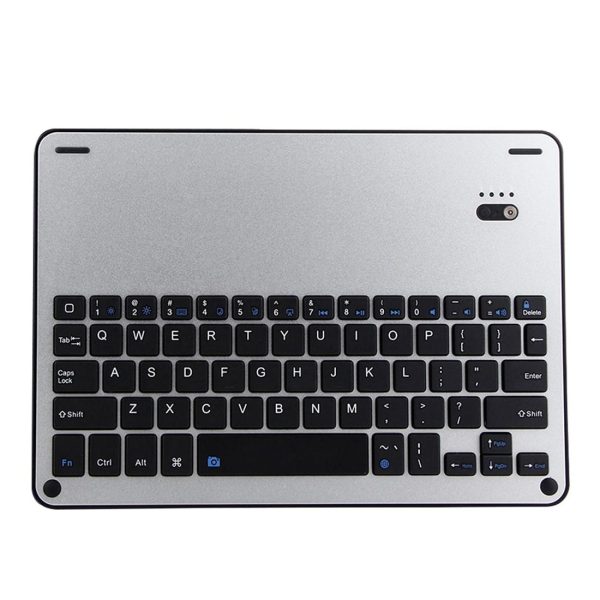 Bluetooth Keyboard & Leather Tablet Case For Ipad Pro 11 2018 - Detachable Aluminum Three-Gear Magnetic Sleep Function - Black - Image 4