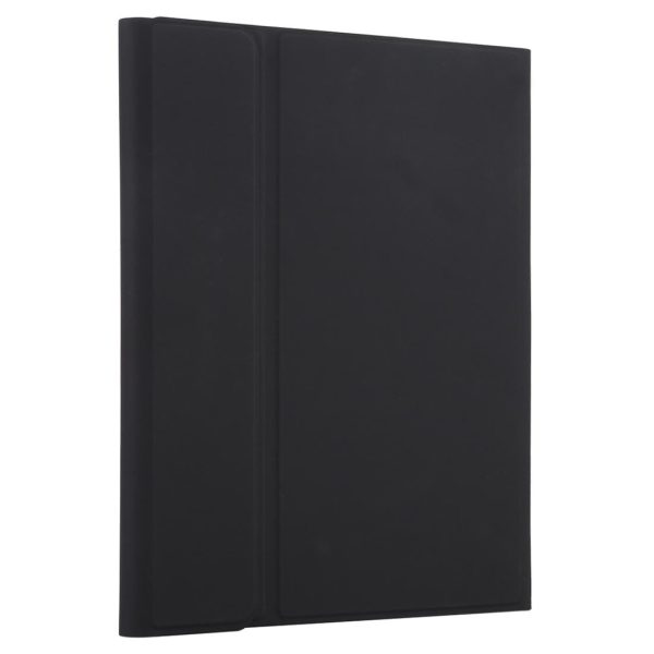 Bluetooth Keyboard & Tablet Case For Ipad 10.2 / Ipad Air 2019 - Detachable Touch Pad Pen Slot Holder - Microfiber Leather - Black - Image 13